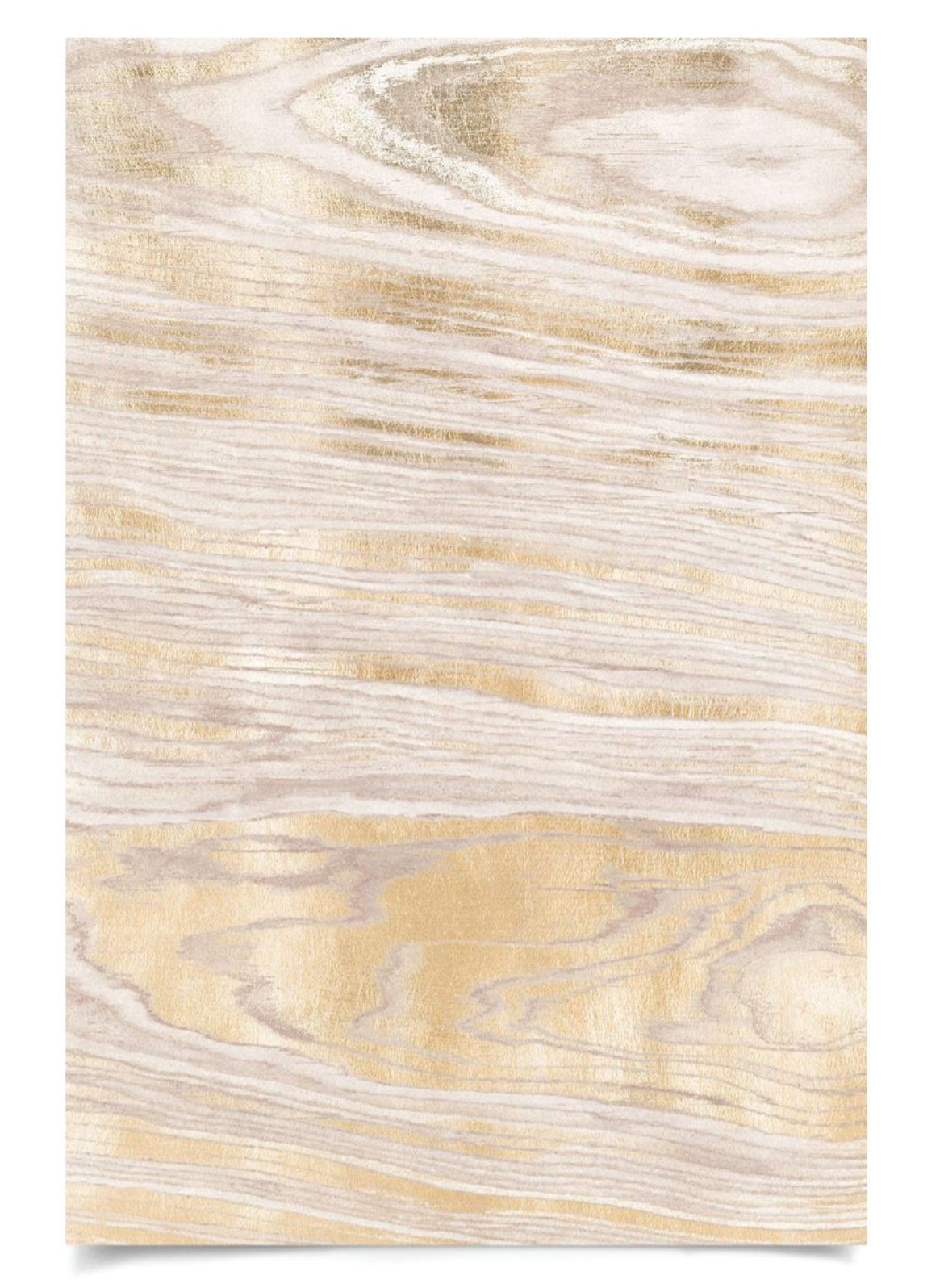 Natural Curiosities Gold Wood Grain 1