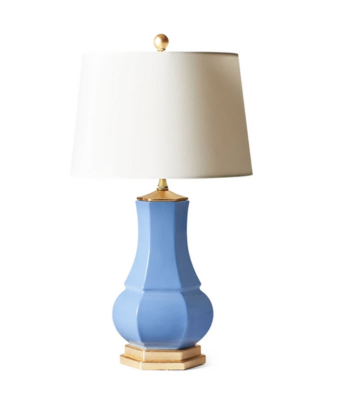 Cameron Lamp in French Blue