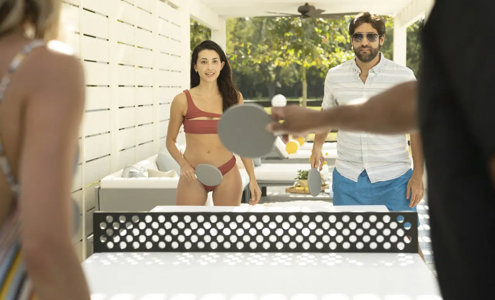 Ledge Lounger Ping Pong Table