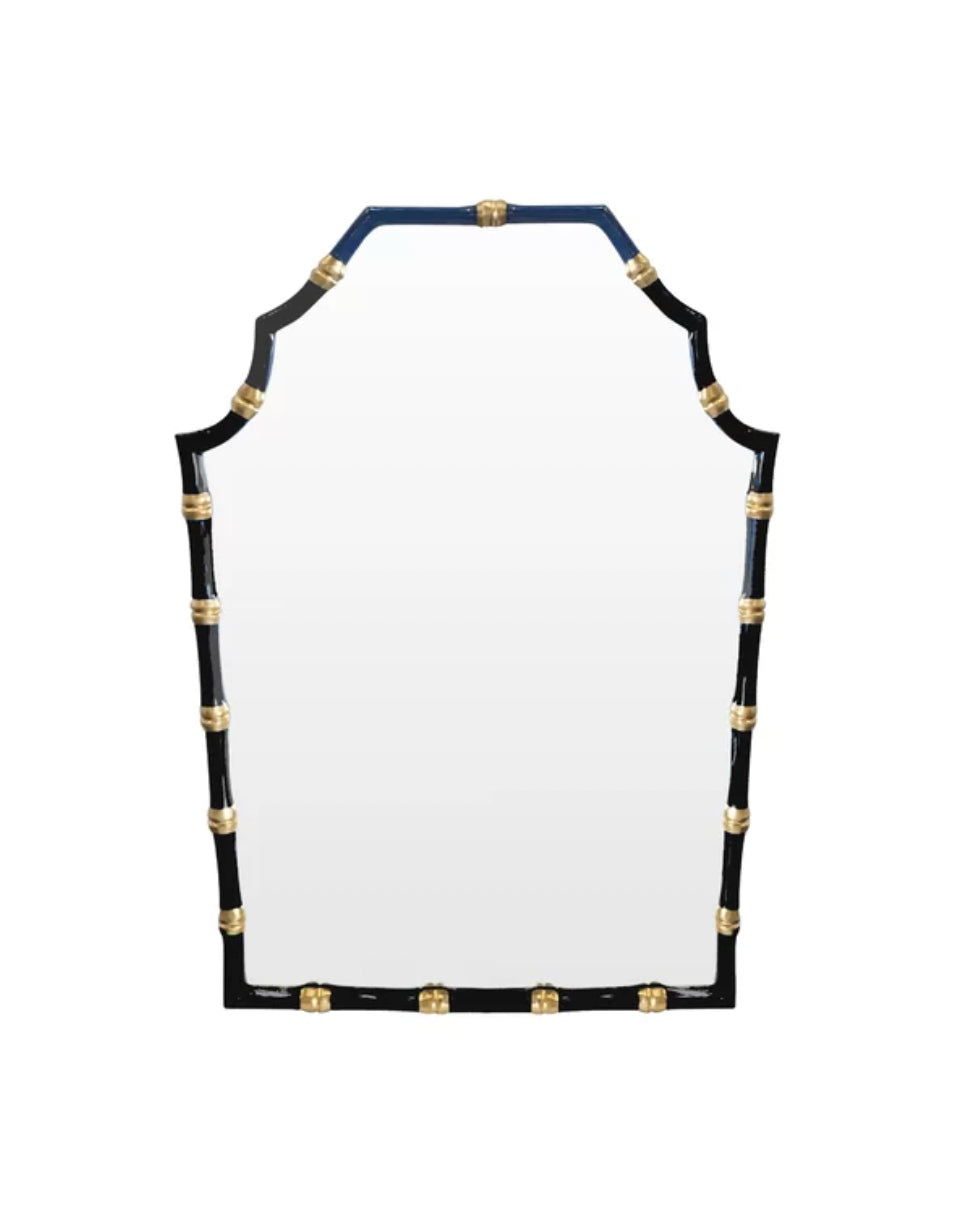 Dana Gibson Bamboo Mirror 36"H x 24"W