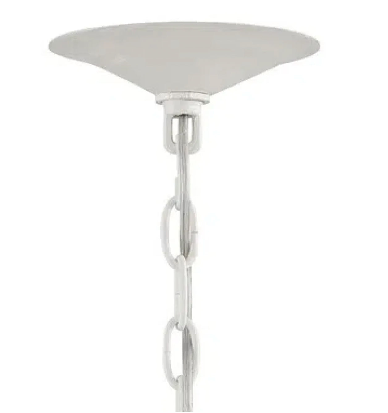 Rhodes 5-Light White Contemporary Statement Chandelier