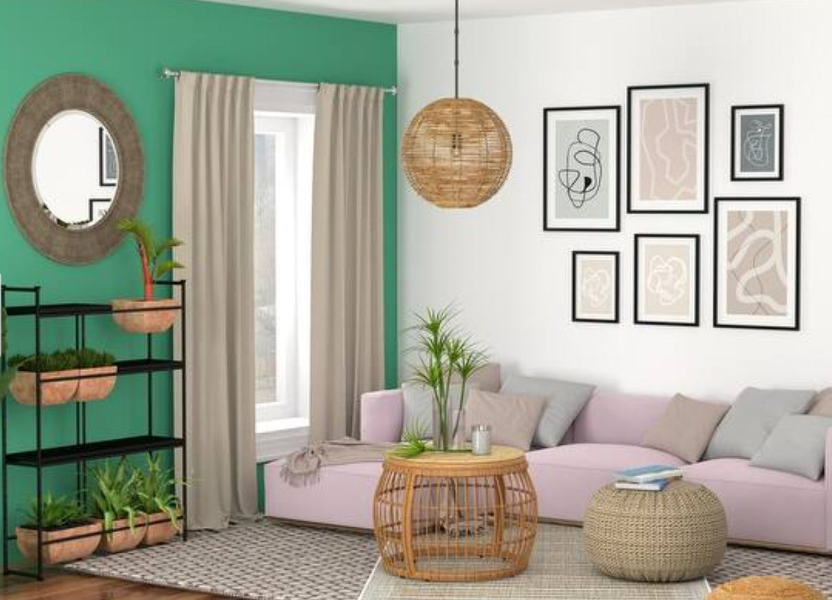 Kingston Rattan Single - Light Globe Pendant