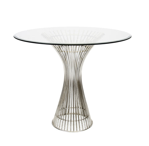 Worlds Away Powell Cafe Table With Optional Glass Top