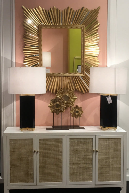 Worlds Away Raymond Sunburst Mirror