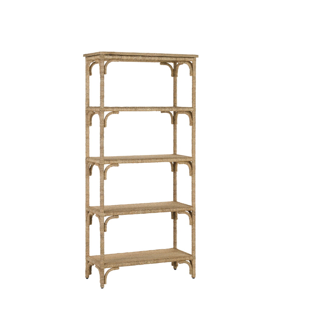 Olisa Étagère or Bookcase by Currey and Company