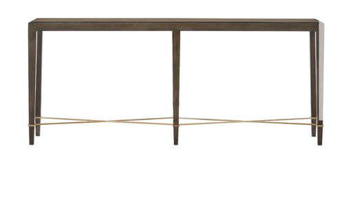 Verona Console Table in Chanterelle by Currey and Company