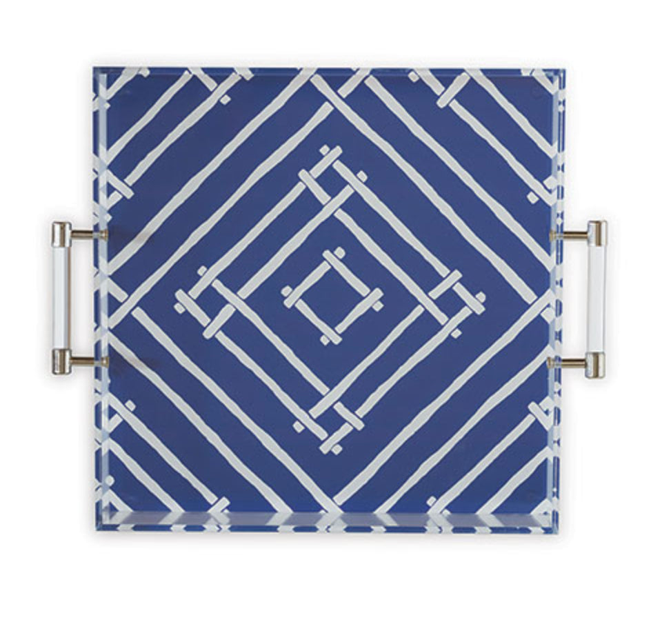 Bamboozled Lucite Vanity Tray by Madcap Cottage for Port 68