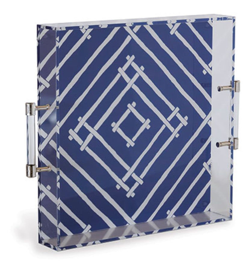 Bamboozled Lucite Vanity Tray by Madcap Cottage for Port 68
