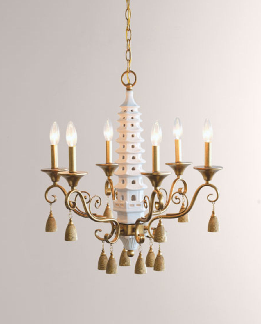 Madcap Cottage for Port 68 Oh Pagoda Chandelier