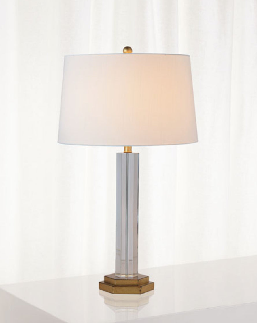 James Crystal Table Lamp  by Port 68 for Madcap Cottage