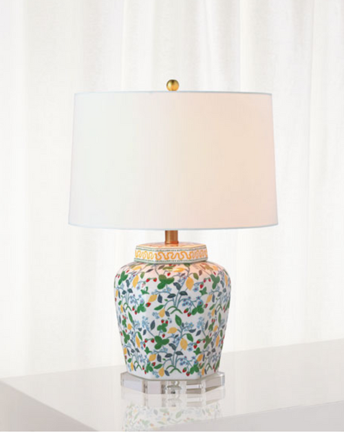 Crewel Summer Lamp by Madcap Cottage for Port 68