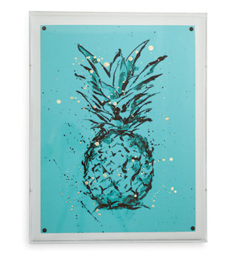'Pineapple Blue' Art by Port 68