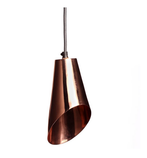 BoBo Intriguing Objects Scoop Pendant - Rose Gold