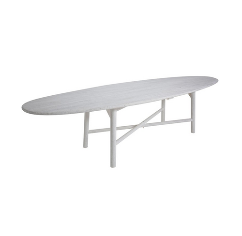 BoBo Intriguing Objects Surf Dining Table in Whitewashed Pine