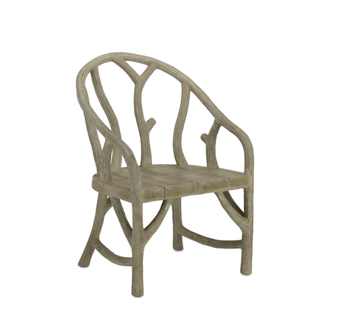 Currey and Company French Arbor Outdoor Chair