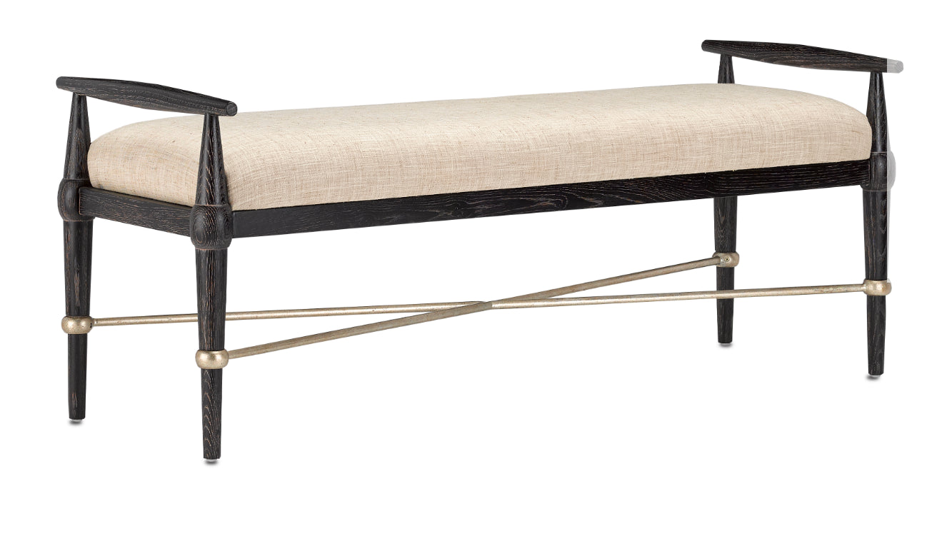 Perrin Natural Bench by Currey and Company