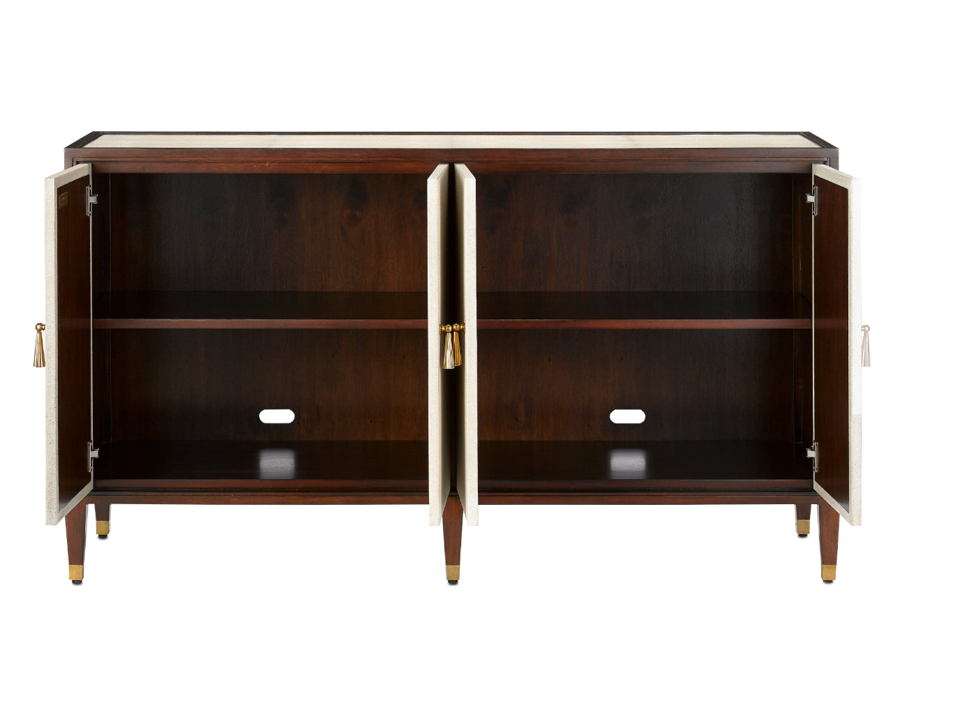 Currey and Company Evie Shagreen Credenza