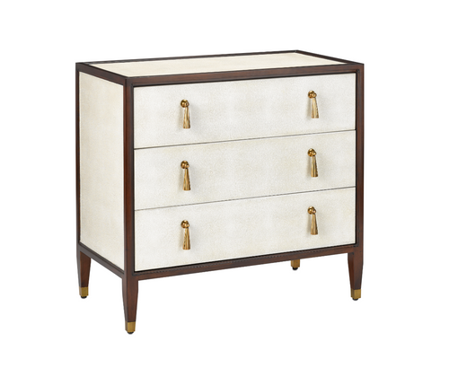 Currey and Company Evie Shagreen Chest