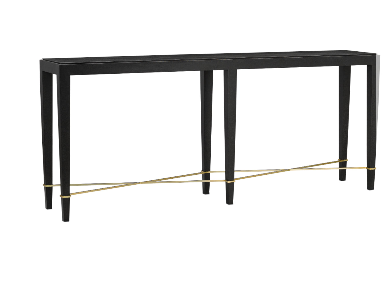 Verona Console Table in Chanterelle by Currey and Company
