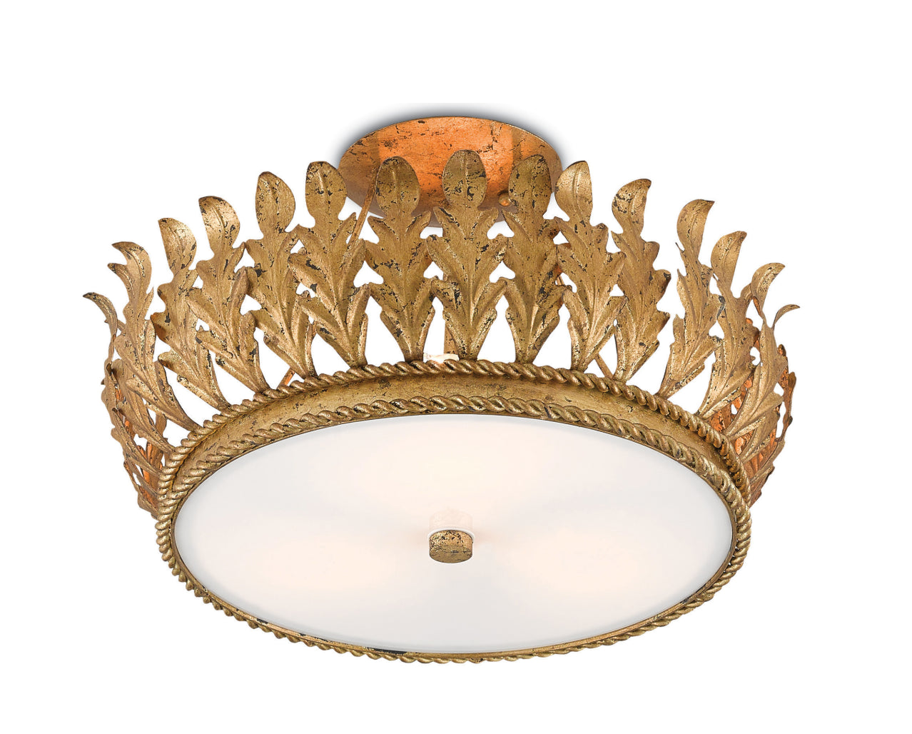 Biddulph Semi Flush Light by Bunny Williams for Currey and Company