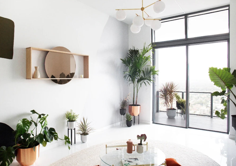 Yield Designs Day Mirror 35" in Bronze