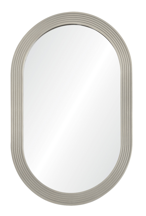 Jamie Drake for Mirror Home Hand Carved Oval Mirror