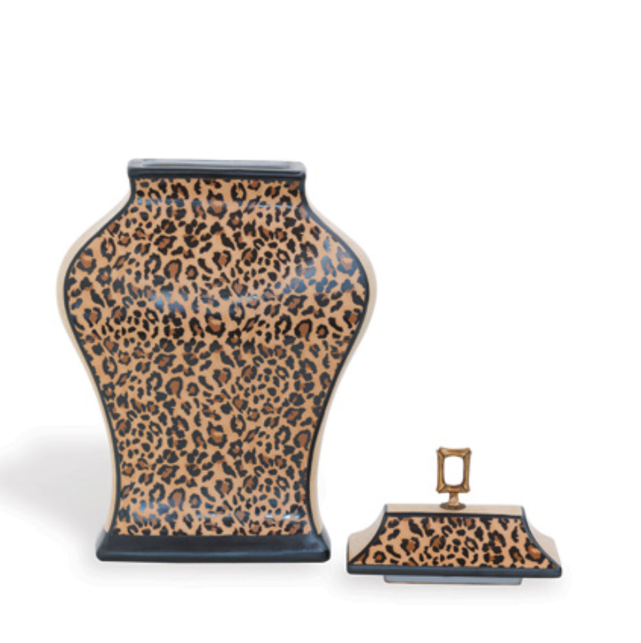 Port 68 Amelia Leopard Jar