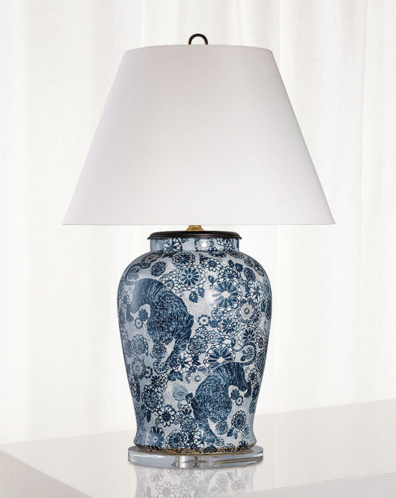 Scalamandre' Maison Siberian Tiger Lamp by Port 68