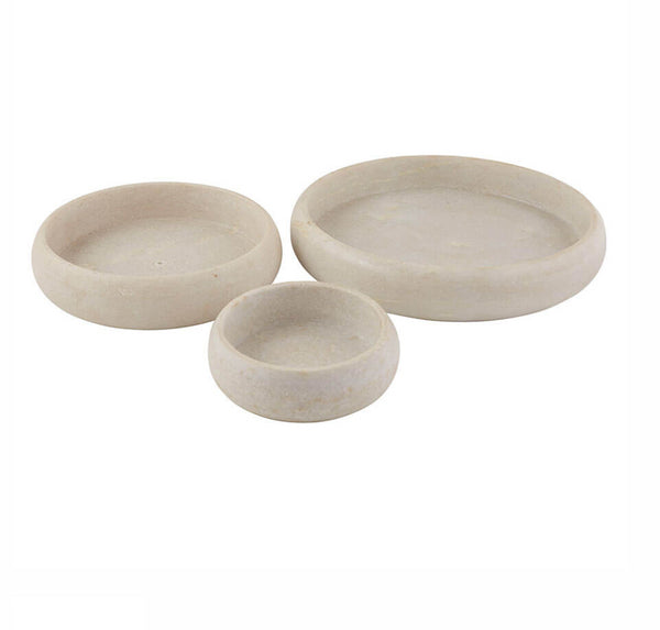 BoBo Intriguing Objects Marble Bowls - Curved