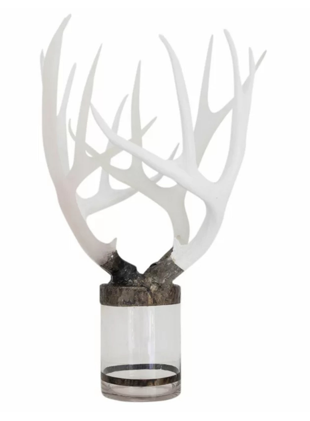 Quadruple Large Antler Decorative Bottle by Jamie Dietrich