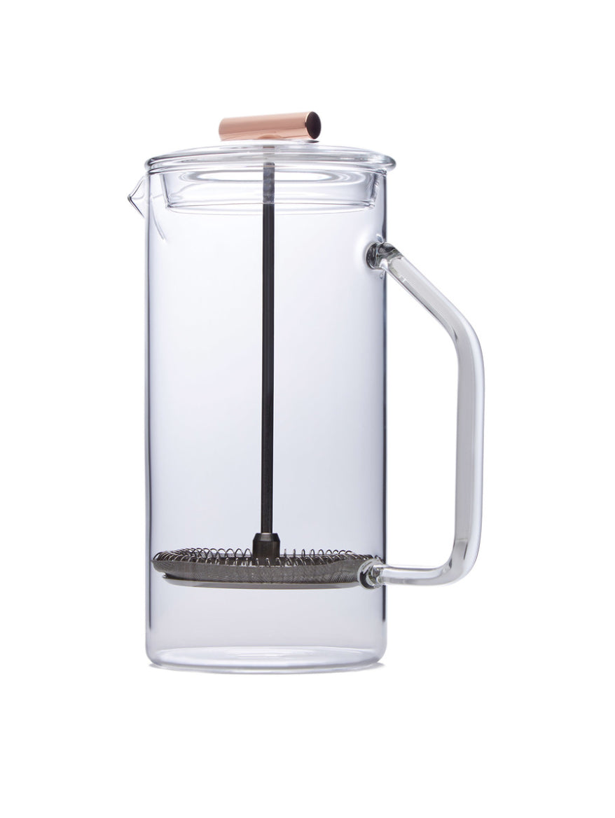 Yield Design Glass French Press, Clear 850 ML