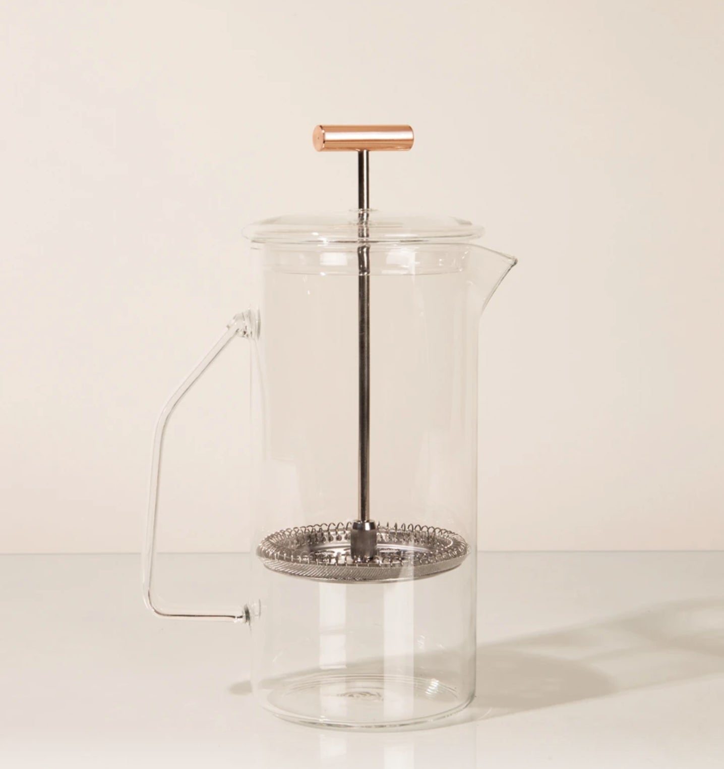 Yield - Clear Glass French Press