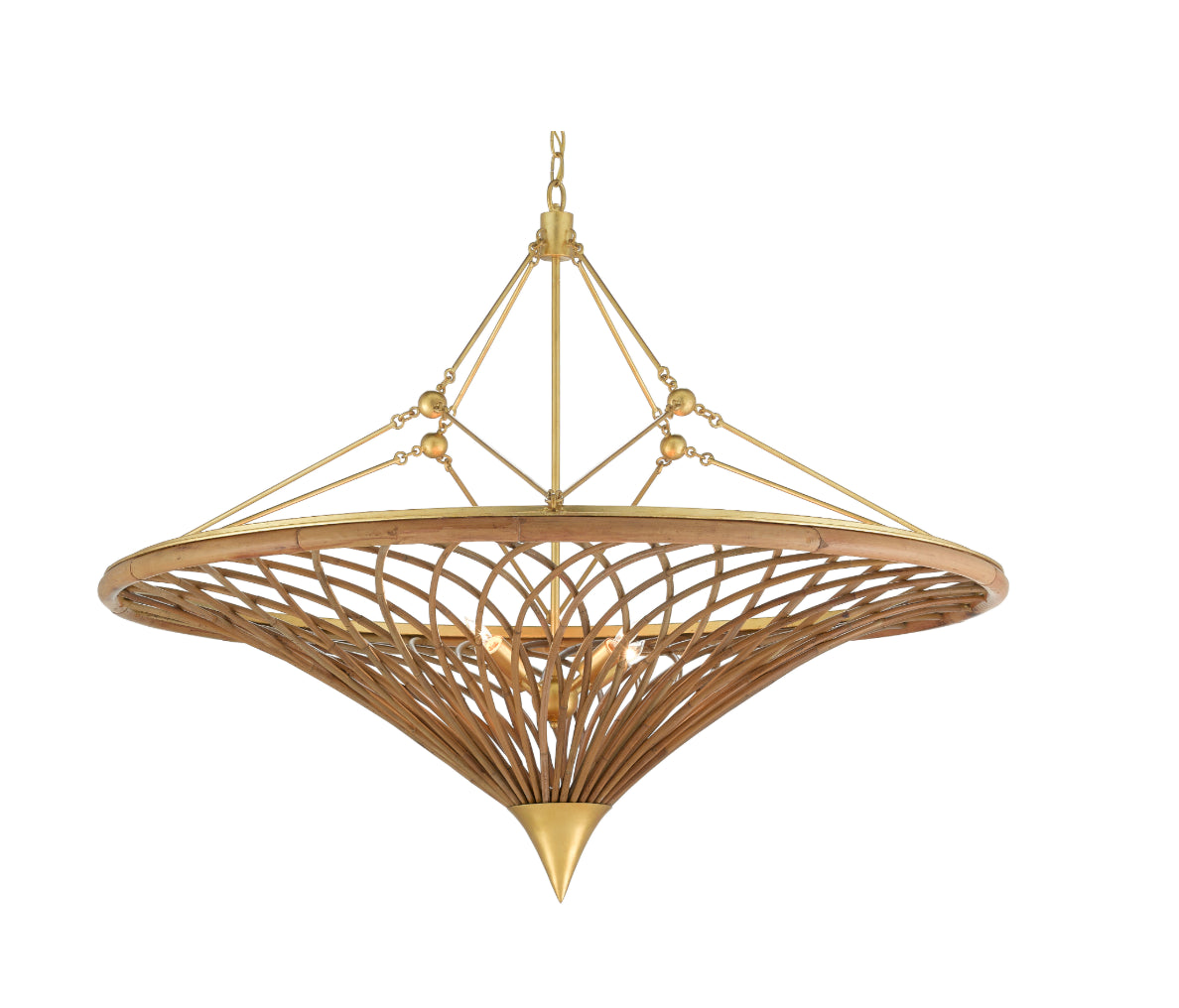 Gaborone Chandelier by Currey and Company