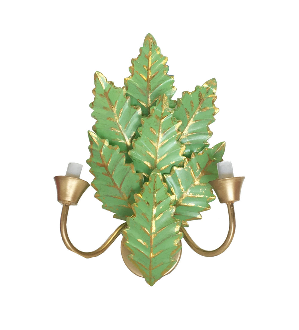 Dana Gibson Margot Wall Sconce in Green