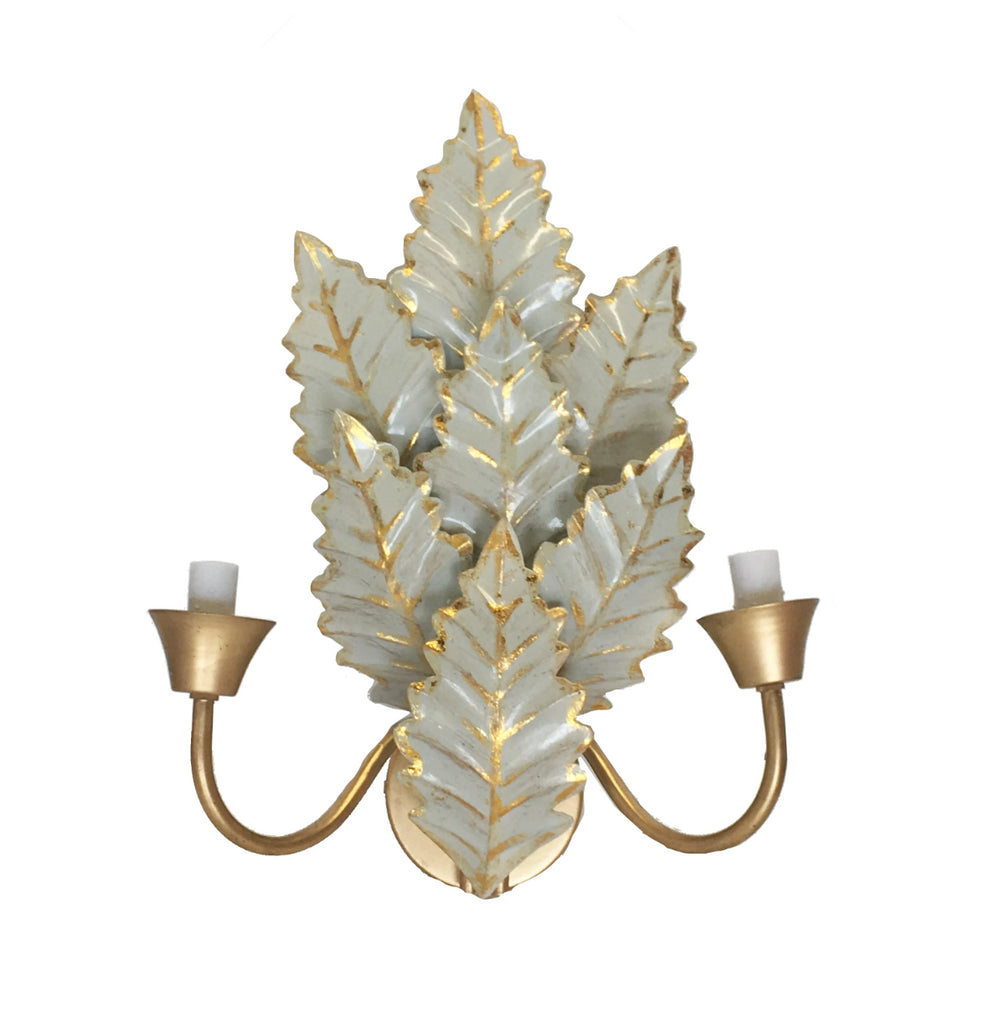 Dana Gibson Margot Wall Sconce in Gray