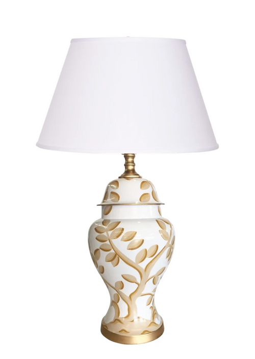 Dana Gibson Cliveden Lamp in Taupe