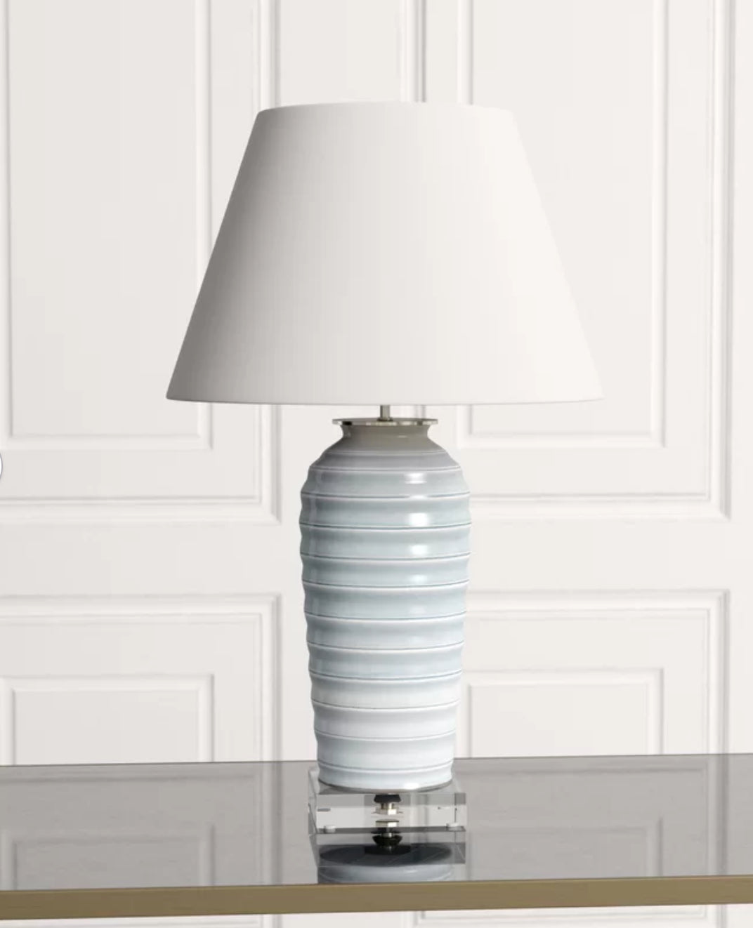 Playa Lamp by Port 68 in Smoke Gray