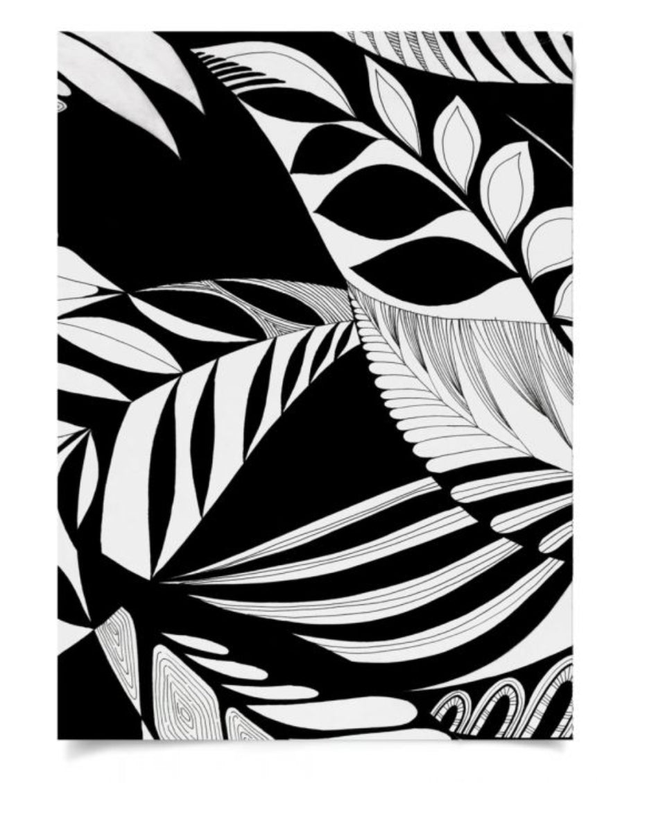 Natural Curiosities Modern Paradise, Nature Leaves 1