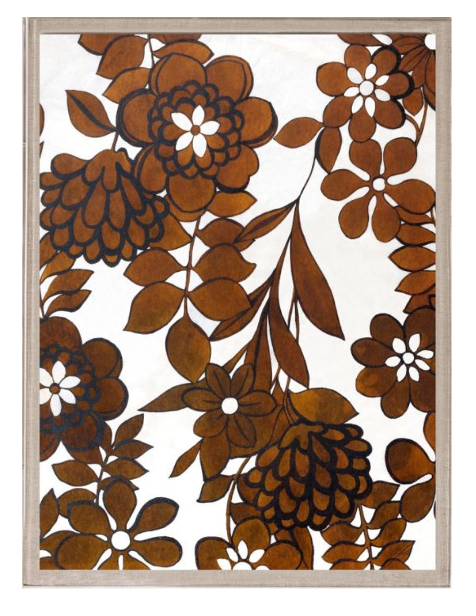 Natural Curiosities Modern Paradise, Brown Flowers
