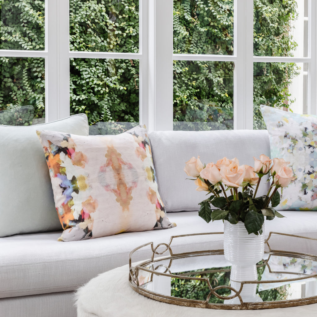 Laura Park Southern Charm Linen Cotton Pillow