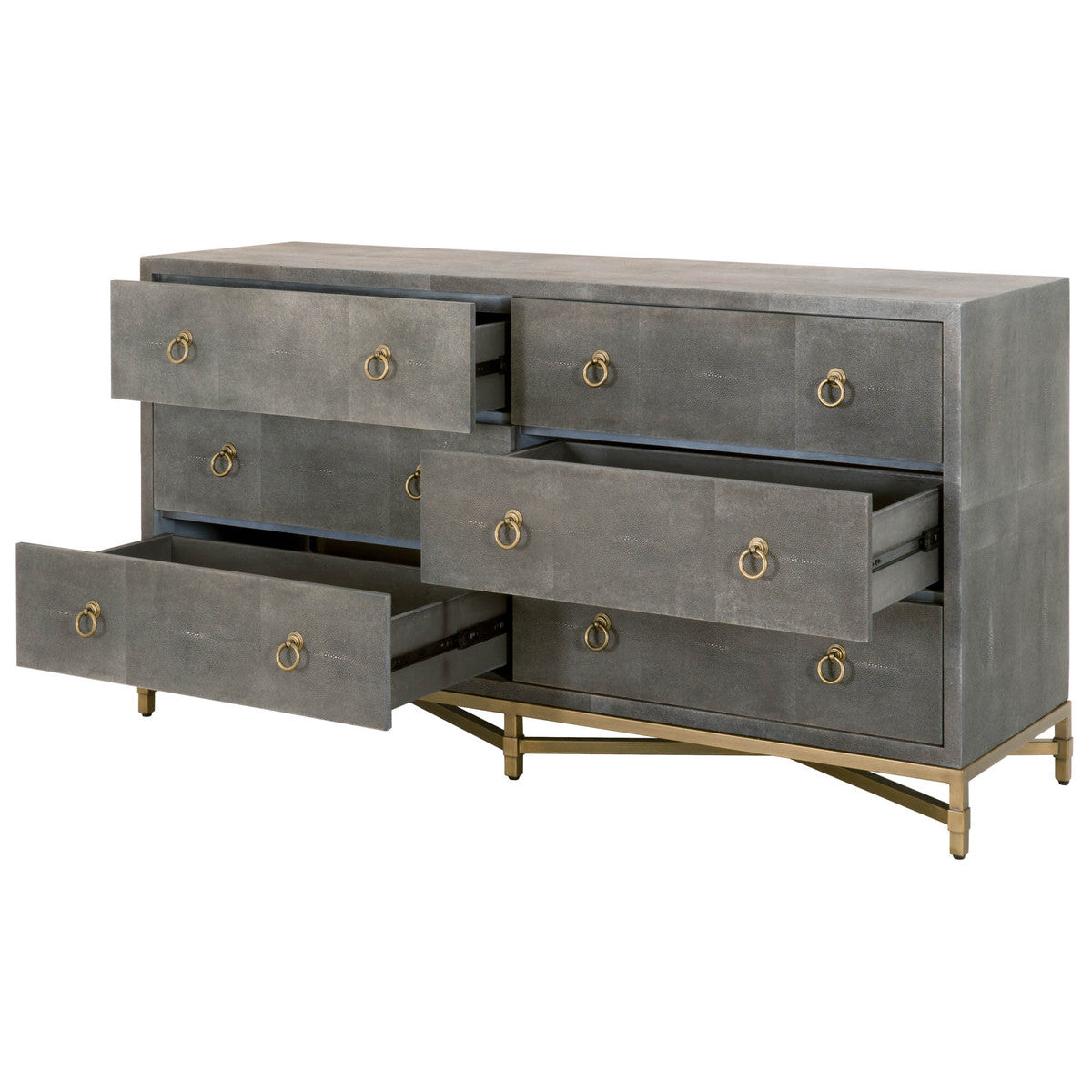 Essential For Living Strand Shagreen 6 Drawer Dresser