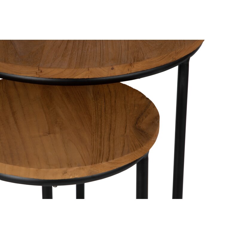 Sunset 2 Piece Coffee Table Set by David Francis