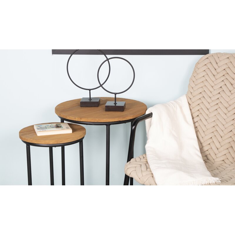 Sunset 2 Piece Coffee Table Set by David Francis