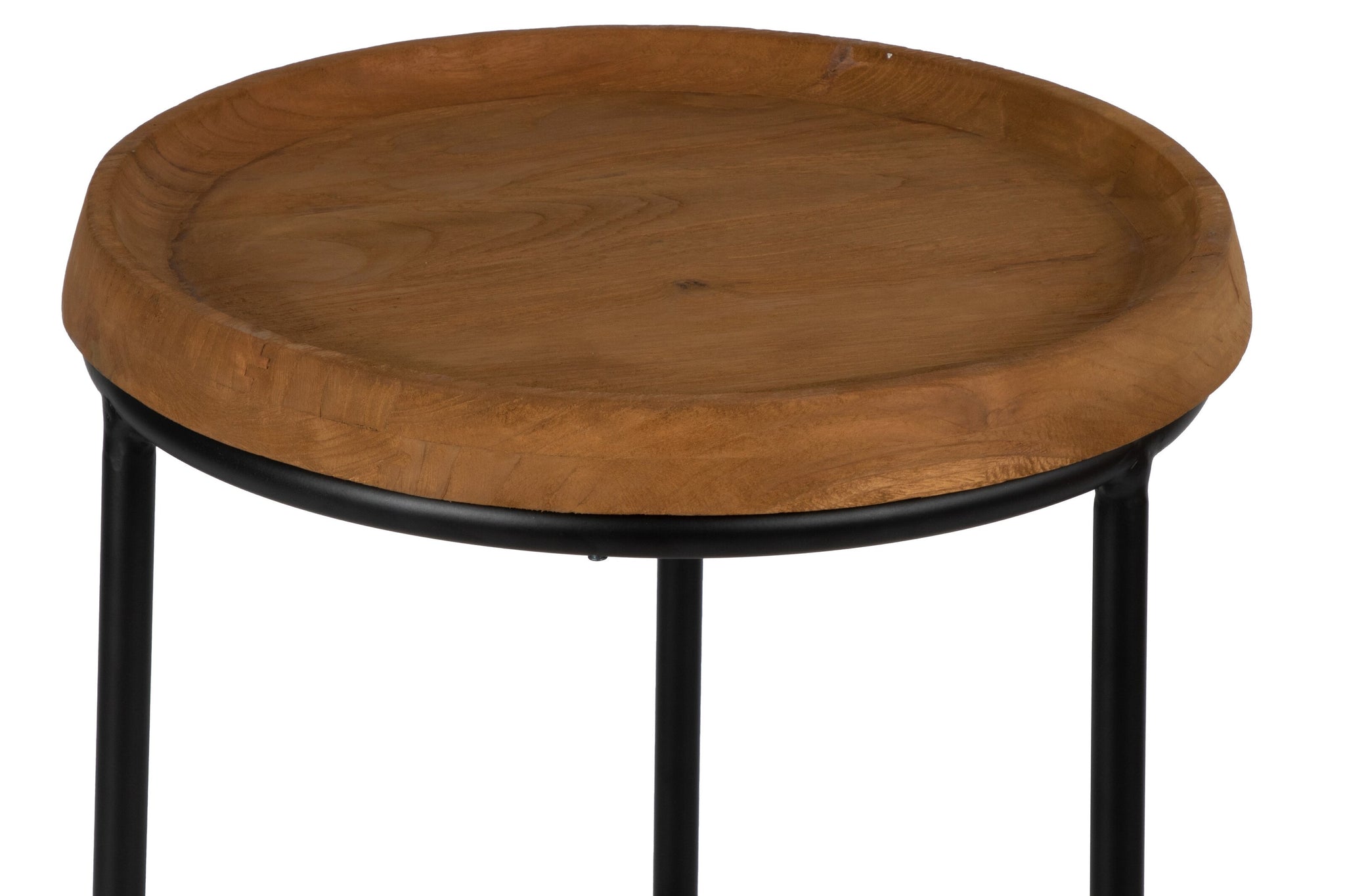 Sunset Round End Table by David Francis