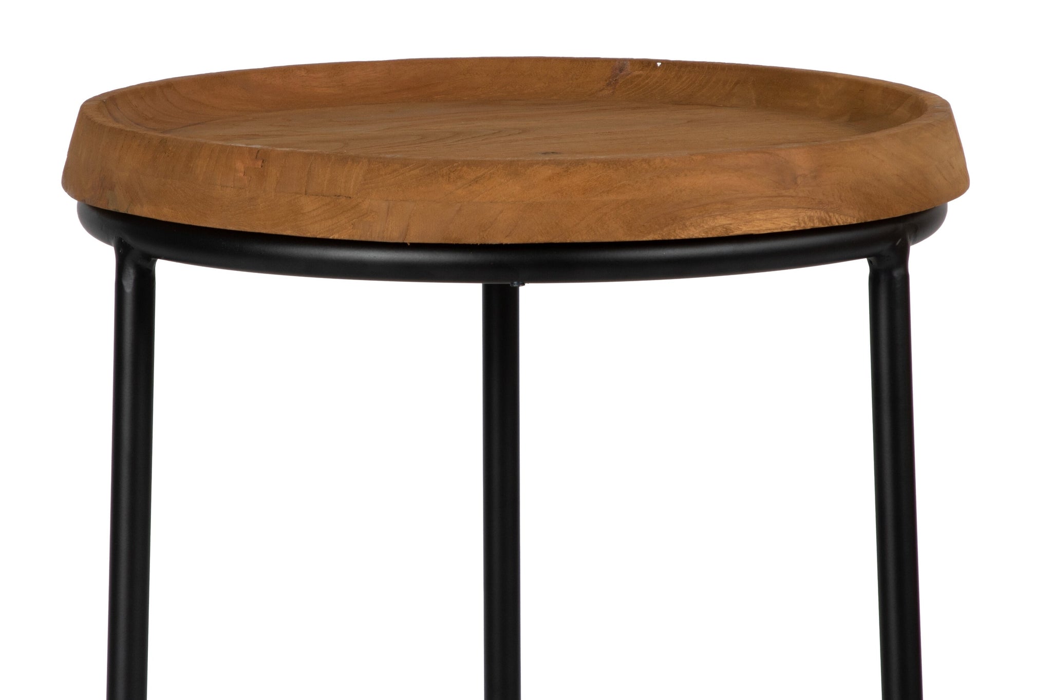 Sunset Round End Table by David Francis