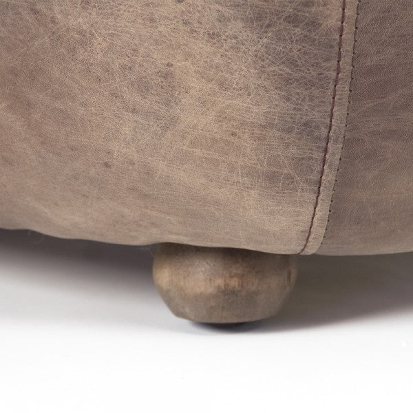 Zentique Zak Leisure Chair Top Grained Brown Leather