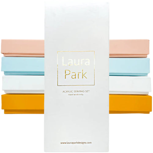 Laura Park Acrylic Serving Set