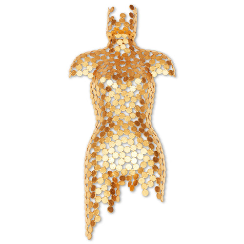 Urbia Female Torso, Gold