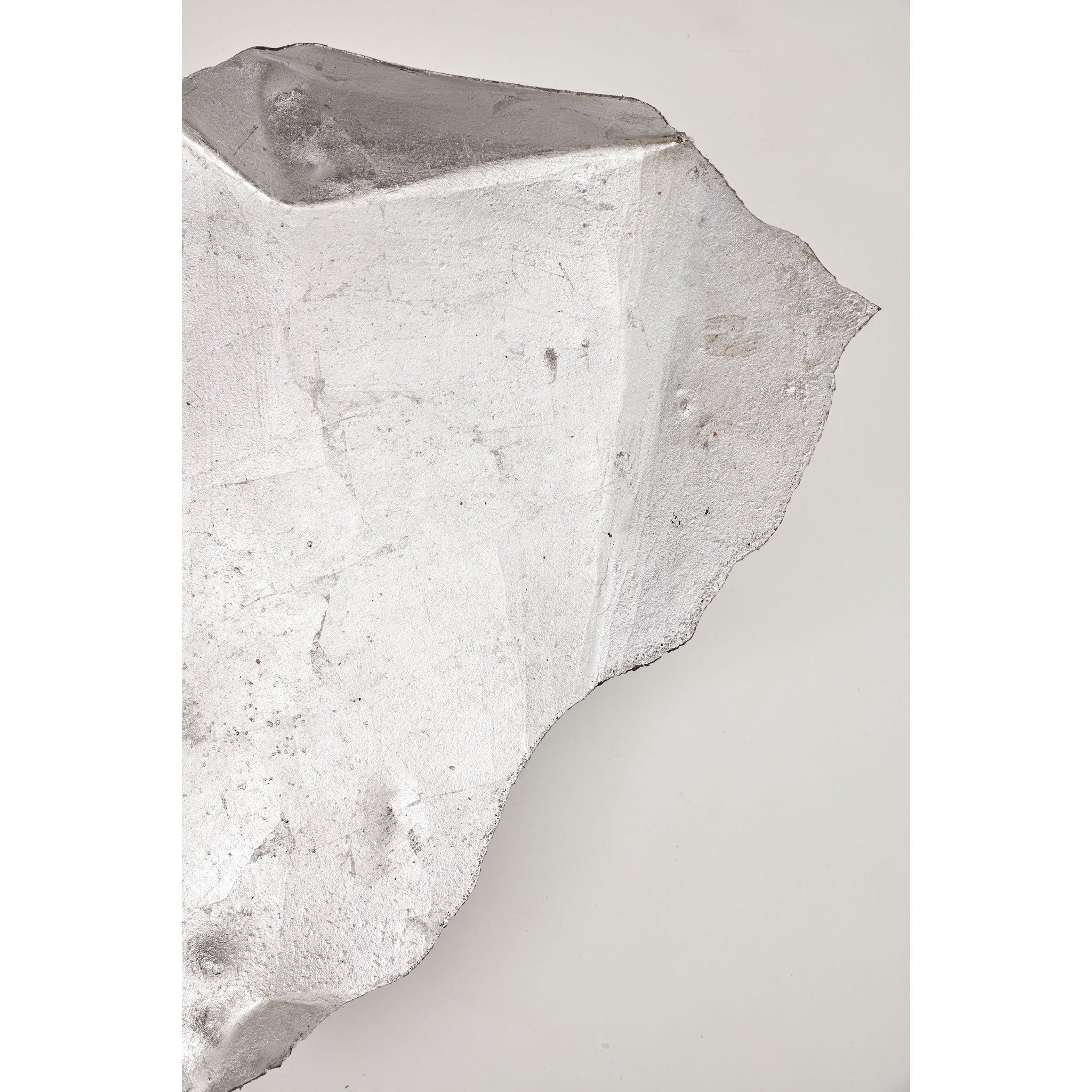 Urbia Crumpled Wall Art, Silver