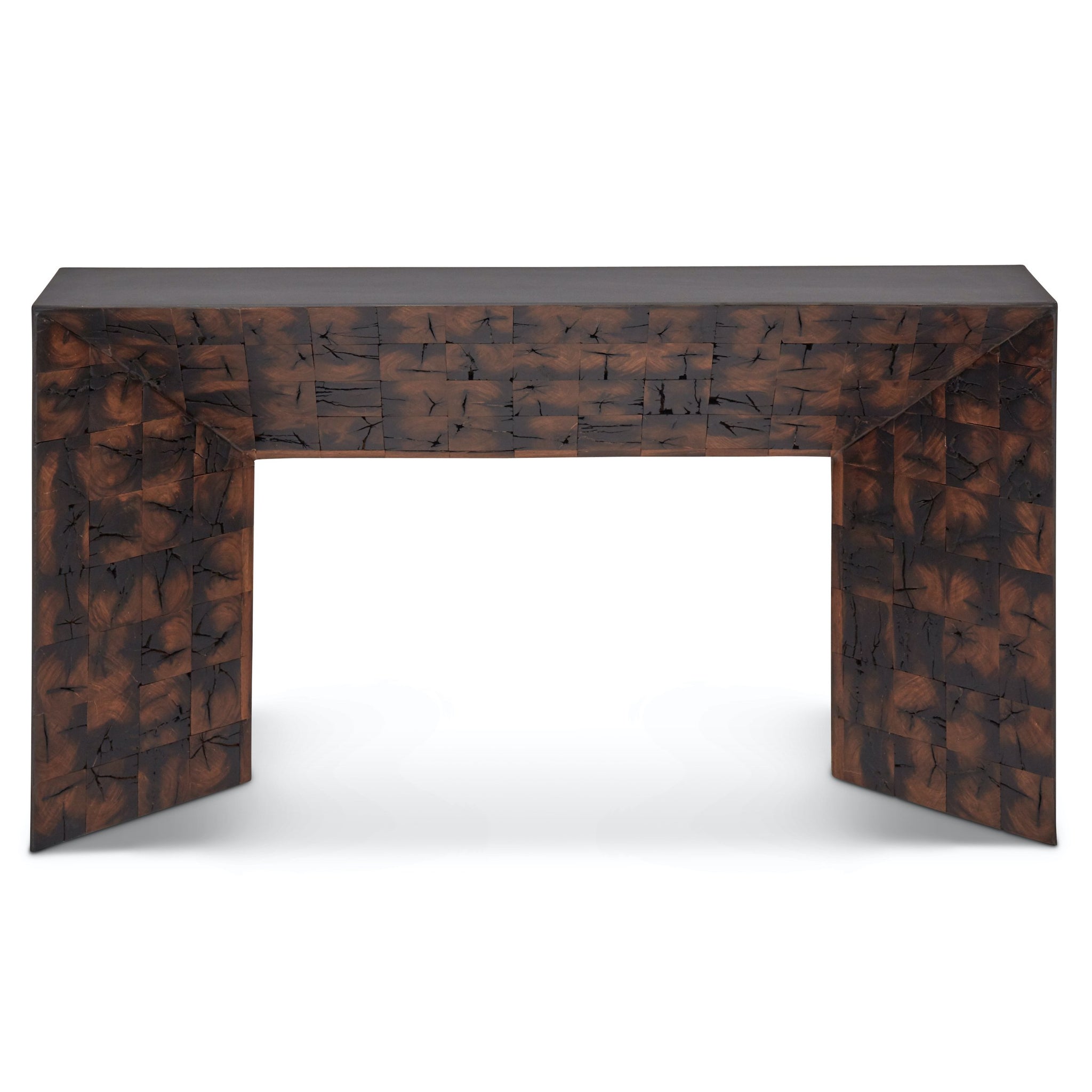 Urbia Old Post Inlay Console, Natural